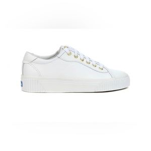 NWT - Keds - Crew Kick White Leather Chunky Sneakers - 7.5